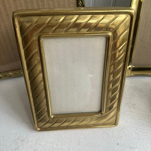 Set of 4 Gold Frames Wedding Wall Memory Gallery Wall Pictures Assorted Ornate - Picture 6 of 11